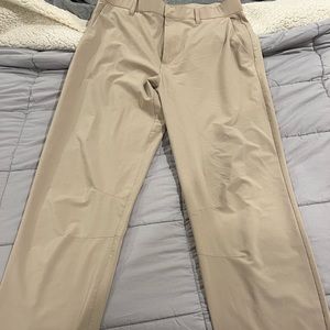 Fabletic The Only Pant. Khaki tall 32” inseam